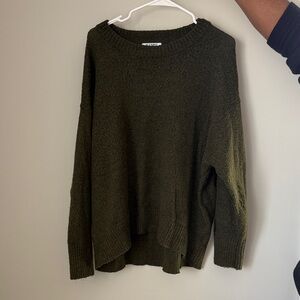 Old Navy Dark Green Women's Crew Neck Sweater